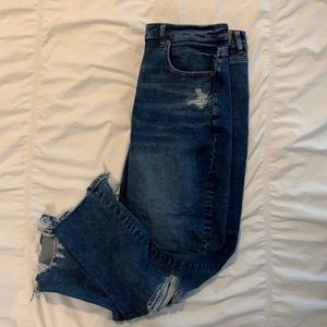 AE mom jeans